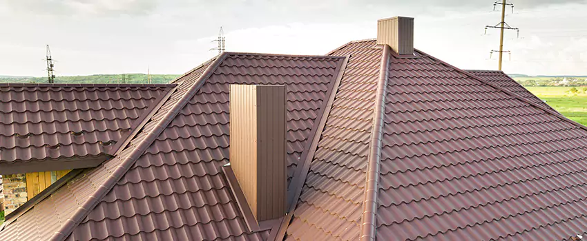 Residential Chimney Flashing Restoration in Sanford, NC