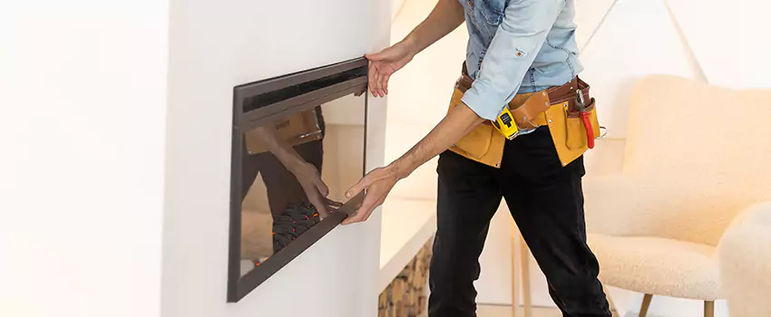 Metal Fireplace Installation in Sanford, North Carolina