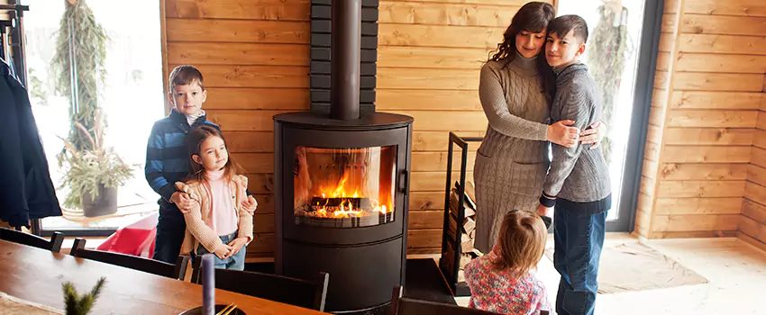 Morso Cast Iron Fireplace Insert Installation in Sanford, North Carolina