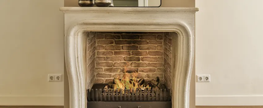 Vintage-style Fireplace Redesign in Sanford, North Carolina