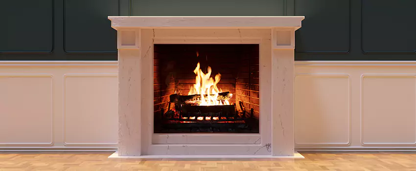 Open Flame Wood-Burning Fireplace Installation Services in Sanford, North Carolina