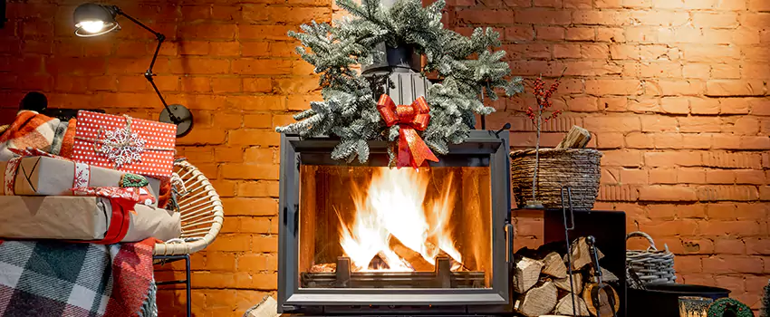 Travis Industries Linear Gas Fireplace Installation in Sanford, North Carolina