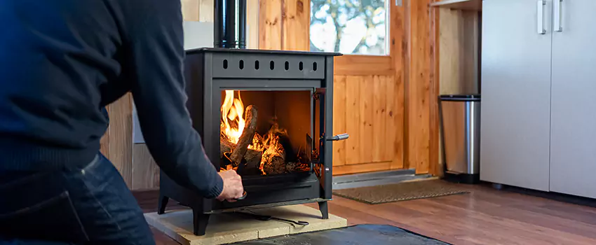 Open Hearth Wood Fireplace Installation in Sanford, NC