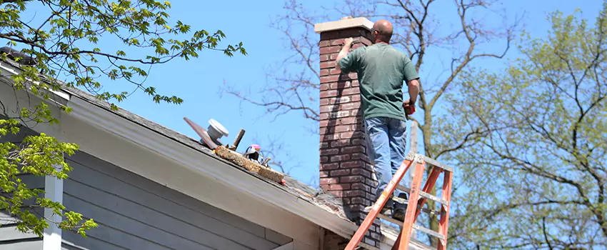 Vinyl and PVC Chimney Flashing Installation in Sanford, NC