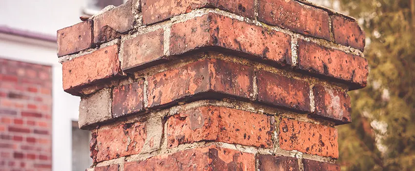 Cracked Chimney Bricks Repair Cost in Sanford, North Carolina