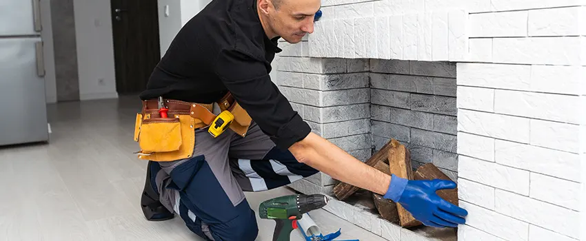 Fireplace Damaged Damper Frame Repair Services in Sanford, North Carolina