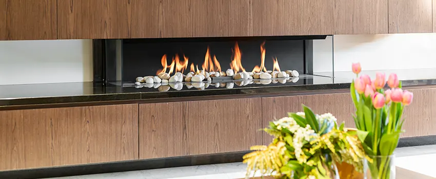 Double-height Fireplace Design Refurbishment in Sanford, North Carolina