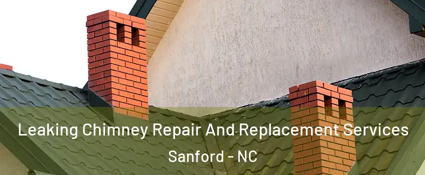  Leaking Chimney Repair And Replacement Services Sanford - NC